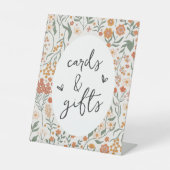 Wildflower Kaarten & geschenken Reclamebord Met Voetstuk (Voorkant)