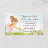 Wildflower Kinderopvang Babysitter Kinderopvang Visitekaartje (Voorkant)