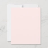 wildflower krans bloemenbruiloft Save the Date (Achterkant)