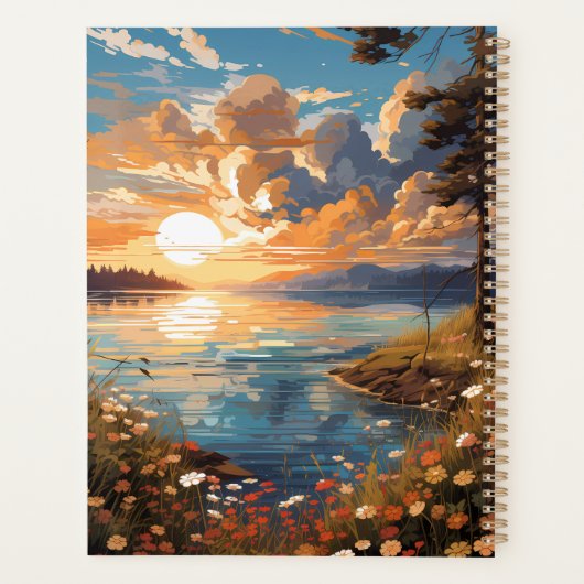 Wildflower Lake Planner (Achterkant)