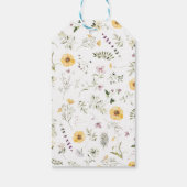 Wildflower Lamb & Bunny Balloon Hartelijk dank Cadeaulabel (Achterkant)