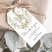 Wildflower Lamb & Bunny Balloon Hartelijk dank Cadeaulabel