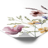 Wildflower Late Night Luiers Teken Poster (Hoek)