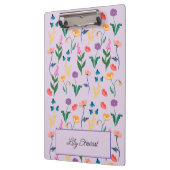 Wildflower Lavender - Gepersonaliseerd klembord (Links)