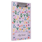 Wildflower Lavender - Gepersonaliseerd klembord (Rechts)