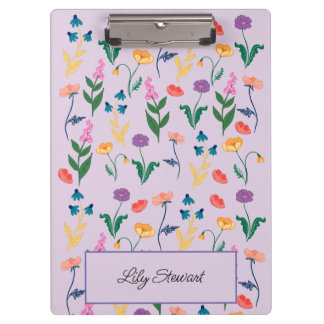 Wildflower Lavender - Gepersonaliseerd klembord