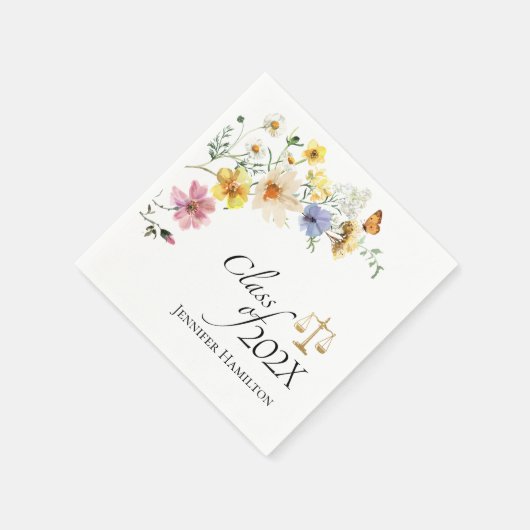 Wildflower Law School | Klasse van Afstuderen Servet (Hoek)