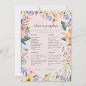 Wildflower Lente Wat Zit Er Op Je Telefoon Spelkaa Kaart (Voorkant)