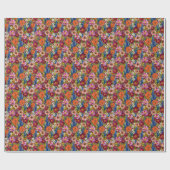 Wildflower Lentetuin Cadeaupapier (Vlak)