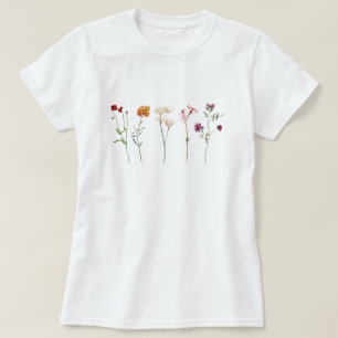 Wildflower Lesbische Pride T-shirt
