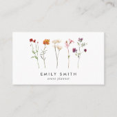 Wildflower Lesbische Pride Visitekaartje (Voorkant)