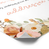 Wildflower Little Butterfly Envelope Station Poster (Hoek)