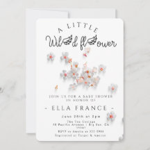 Wildflower Love Is in Bloom Baby Shower