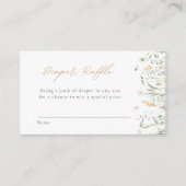 Wildflower Luier Raffle Informatiekaartje (Voorkant)