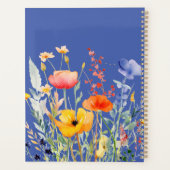 Wildflower Maandelijkse Planner gepersonaliseerd (Achterkant)