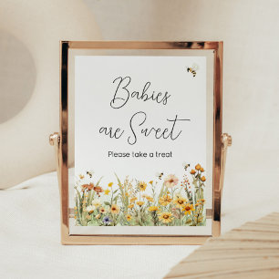 Wildflower Mama to Bee Baby's zijn zoet Poster