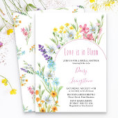 Wildflower Meadow Arch Vrijgezellenfeest Kaart