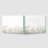 Wildflower Meadow Bruiloft Gastenboek (Volledig)
