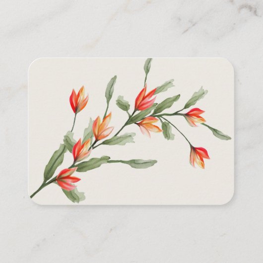 Wildflower Meadow Bruiloft RSVP Details QR Code Informatiekaartje (Achterkant)