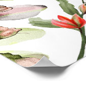 Wildflower Meadow Bruiloft Welkomstbord Poster (Hoek)