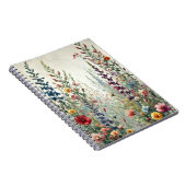 Wildflower Meadow – Delicate Botanical Floral Notitieboek (Rechterzijde)