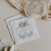 Wildflower Meadow | Floral Wedding Crest Servet