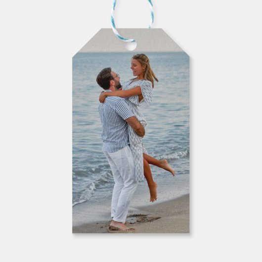 Wildflower Meadow Garden Wedding Cadeaulabel (Achterkant)