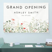 Wildflower Meadow Grand Opening Spandoek (Beurs)