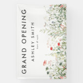 Wildflower Meadow Grand Opening Spandoek (Verticaal)