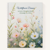 Wildflower Meadow in Bloom Notitieboek (Voorkant)