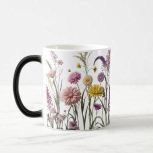 Wildflower Meadow – Kleurrijke Bloesems Morphing M Magische Mok