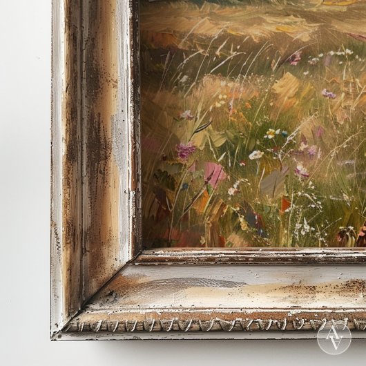 Wildflower Meadow Landschap Schilderen Impressioni Poster