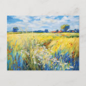 Wildflower Meadow langs de rivier de Havel Briefkaart (Voorkant)