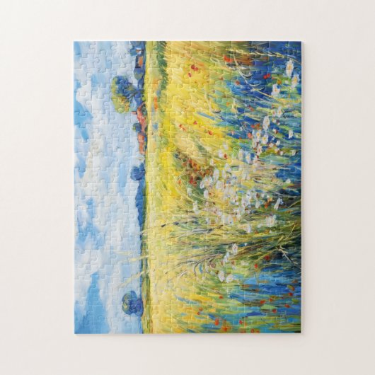 Wildflower Meadow langs de rivier de Havel Legpuzzel (Verticaal)