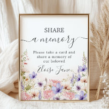 Wildflower Meadow Memorial Funeral Deel een herinn