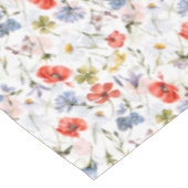 WIldflower Meadow met papavers Tafelkleed (Gekanteld)