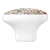  Wildflower Meadow met Vlinders Keramische Knop (Zijkant)