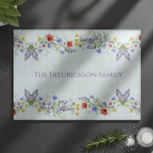 Wildflower Meadow Monogram