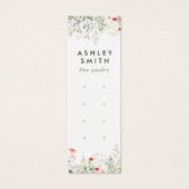 Wildflower Meadow Multiple Earring Display Kaart (Voorkant)