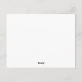 Wildflower Meadow Note Card Kaart (Achterkant)