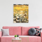 Wildflower Meadow Olieverfschilderij op Canvas Afdruk (Insitu (Woonkamer))