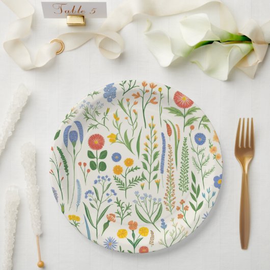 Wildflower Meadow Papier Bord (Huwelijk)