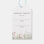 Wildflower Meadow Price Label Cadeaulabel (Voorkant)
