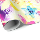 Wildflower Meadow Shabby Flowers Cadeaupapier (Rol Hoek)