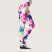 Wildflower Meadow Shabby Flowers Leggings (Rechts)
