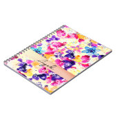 Wildflower Meadow Shabby Flowers Notitieboek (Linkerzijde)