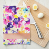 Wildflower Meadow Shabby Flowers Theedoek (Quarter Fold)