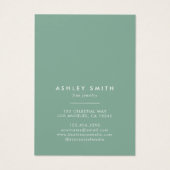 Wildflower Meadow Sleutelhanger Display Kaart (Achterkant)