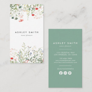 Wildflower Meadow Social Media Visitekaartje