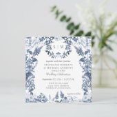 Wildflower Meadow Spring Bloemen Kleurrijke Bruilo Kaart (Staand voorkant)